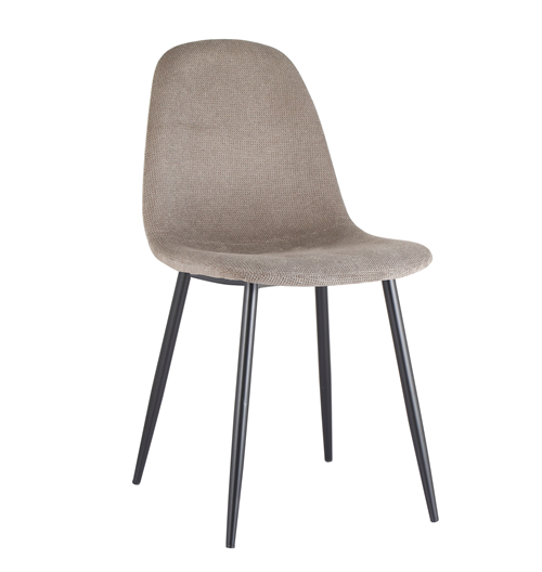 Modern Brown Fabric Dining Chair , Dining room furniture, CE furniture